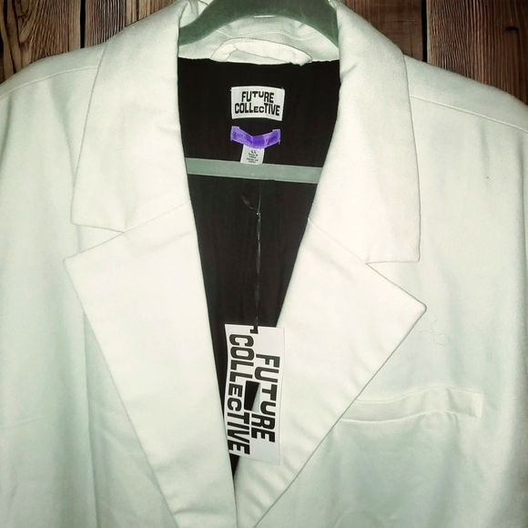 Oversized blazer with cutouts nwt 4x Kahlana Barfield Brown x Target - Picture 15 of 15